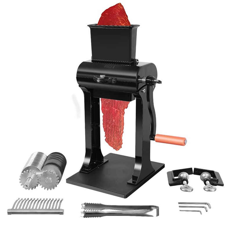 Meat Tenderizer Machine Electric - 2-in-1 고기 연육기 겸 육포 슬라이서,