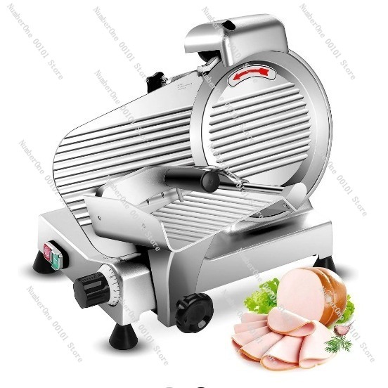 Commercial Meat Slicer 10 Inch - 10인치 반자동 슬라이서, 고기/치즈/야채용, 상업용, 고강도