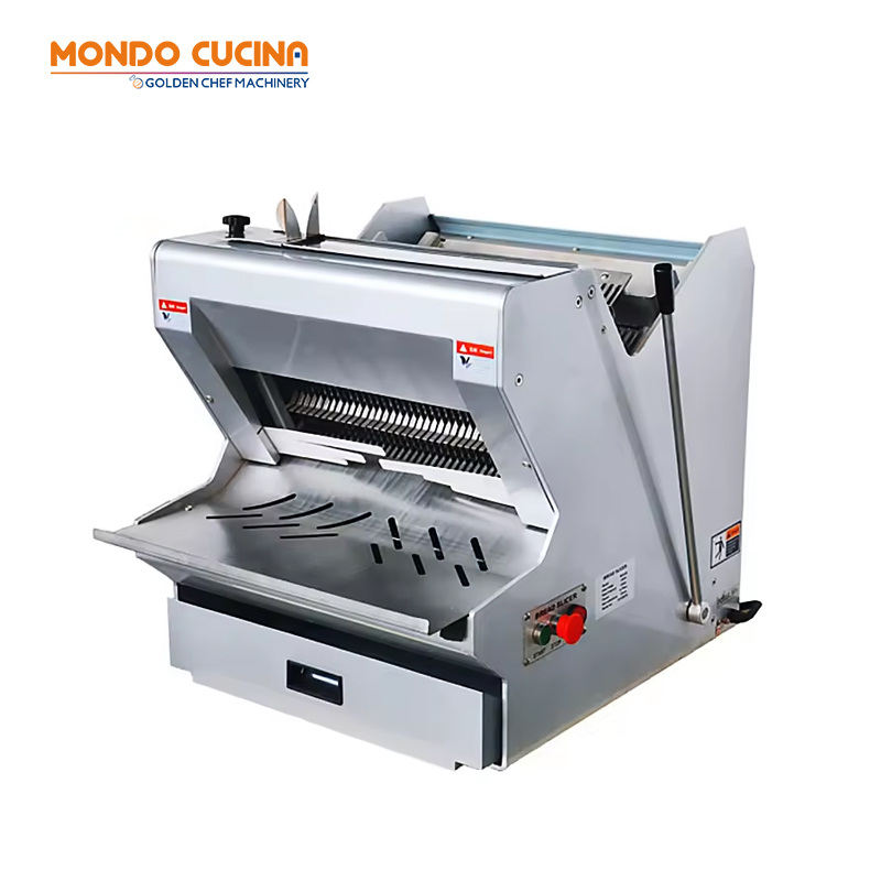 Commercial Bread Slicer Electric - 12mm 골든 셰프 상업용 헤비듀티 스테인리스