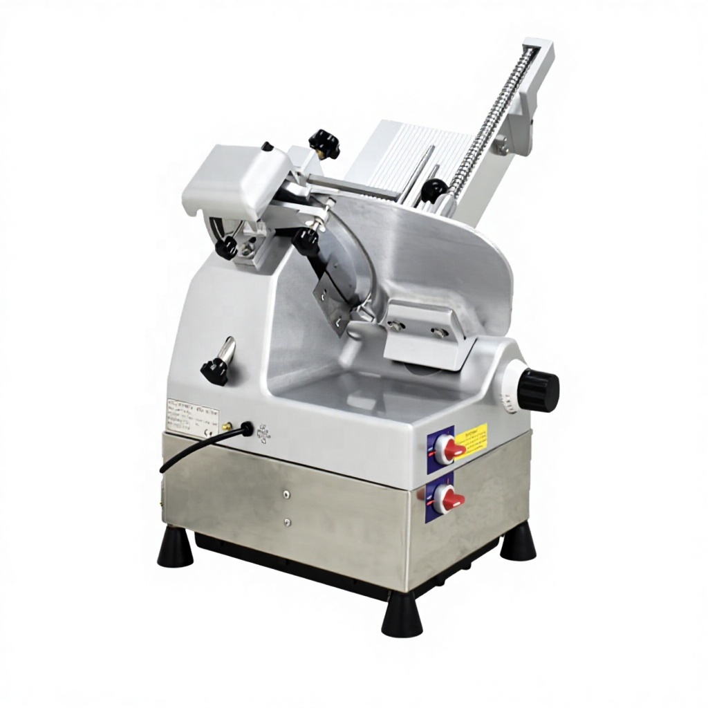 Commercial Meat Slicer 10 Inch - 10인치 전자동 상업용 육류 슬라이서, 이중