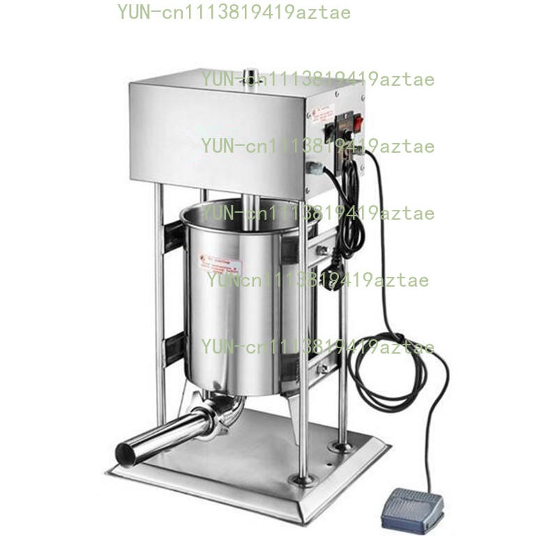 Sausage Stuffer Vertical 5L - 수직형 스테인리스 수동 소시지 스터퍼, 상업용