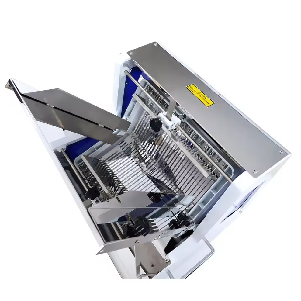 Commercial Bread Slicer Electric - 상업용 전기 자동 스테인리스 스틸 산업용