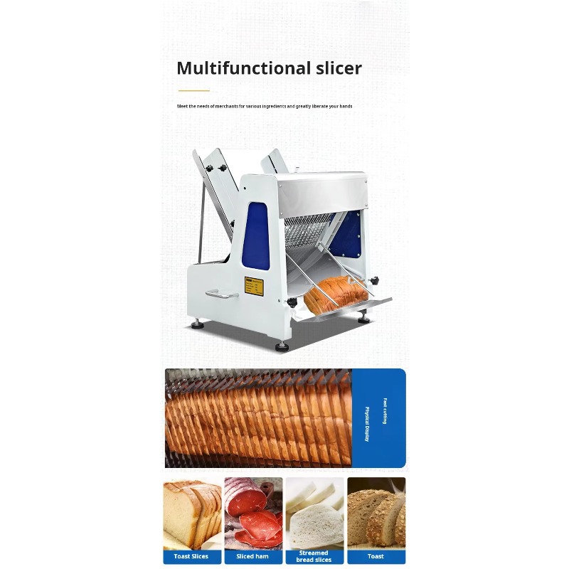상업용 전기 자동 회전식 토스트 커터 빵 절단기 3mm - Commercial Bread Slicer Electric 리뷰 및 가격