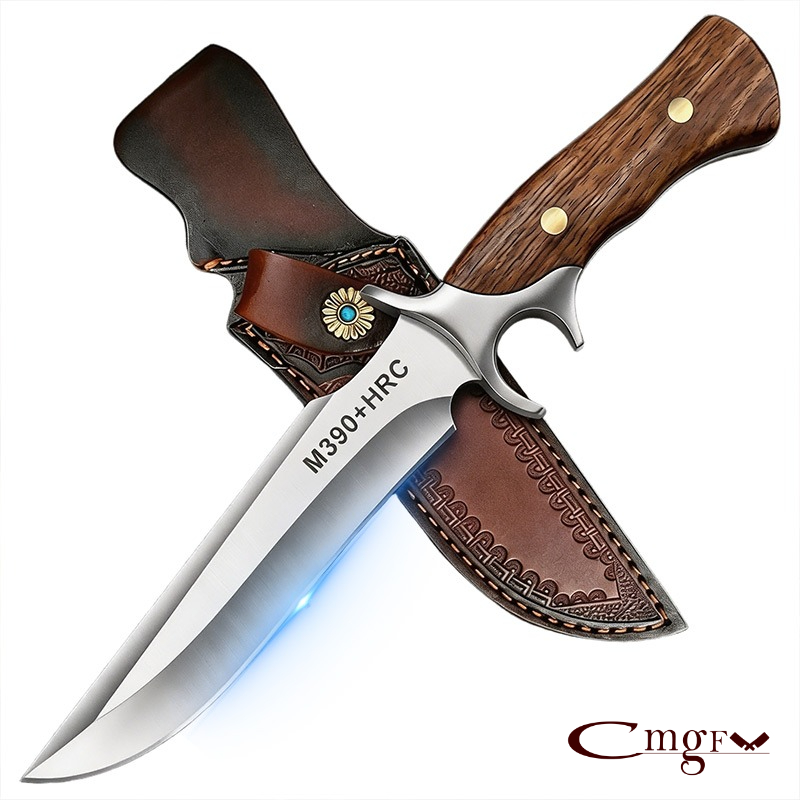 야외용 포켓 나이프 M390 스틸 고정날 나이프 가죽  - Meat Slicer Replacement Blade 리뷰 및 가격