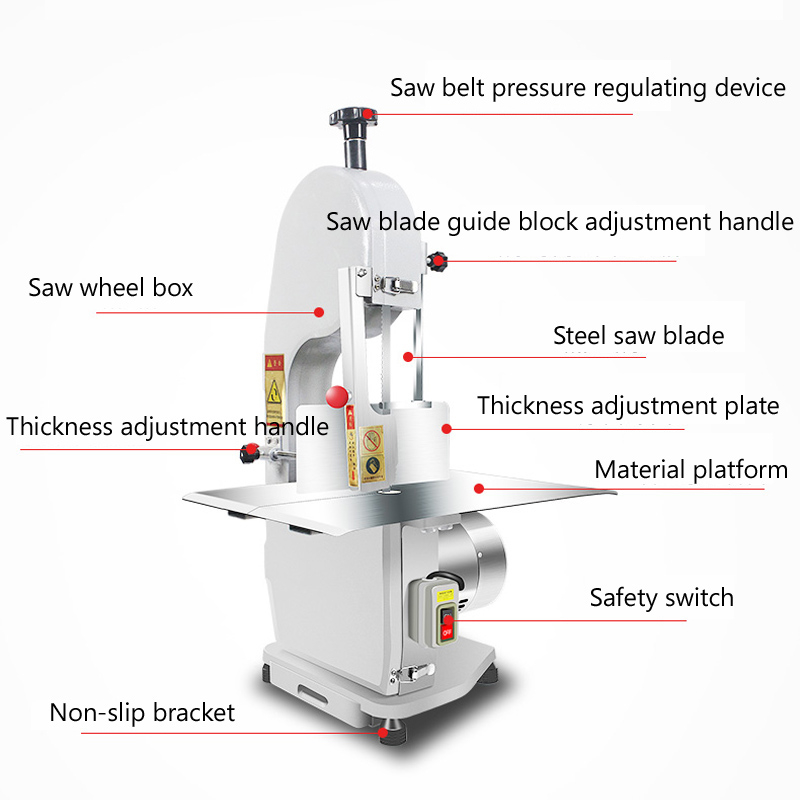 저렴한 공장가격 신형 상업용 전기 육류 및 뼈 절단기  - Bone Saw Machine Commercial Electric 리뷰 및 가격