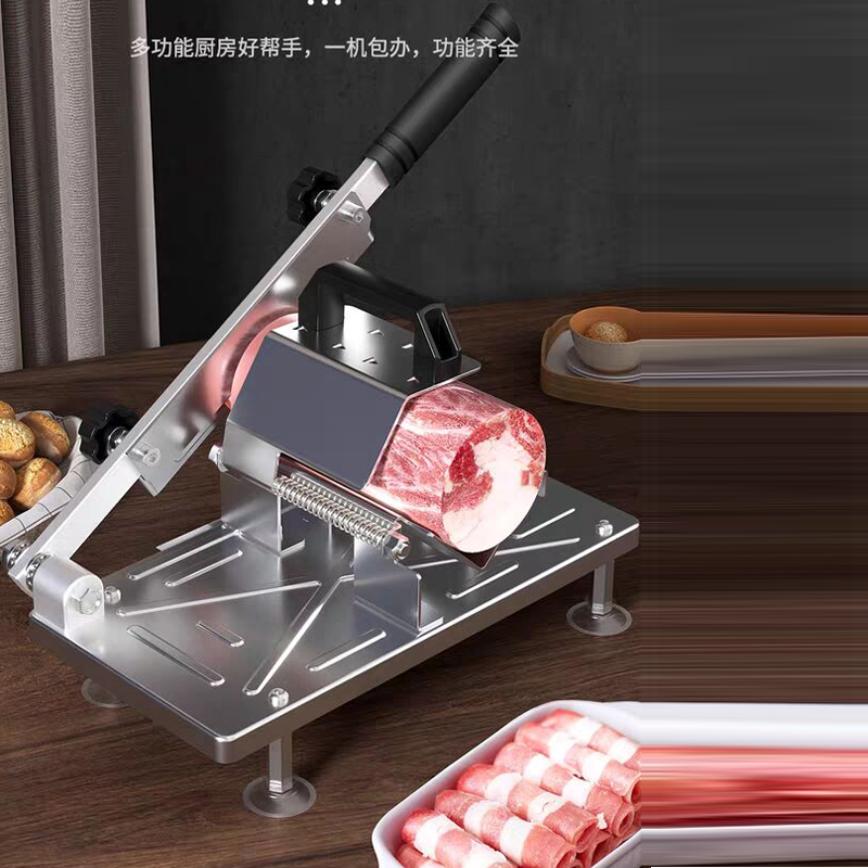 냉동 치즈 소시지 고기 슬라이싱 기계 스테인리스 스틸  - Frozen Meat Slicer Manual 리뷰 및 가격