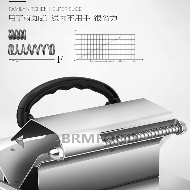 냉동 치즈 소시지 고기 슬라이싱 기계 스테인리스 스틸  - Frozen Meat Slicer Manual 리뷰 및 가격