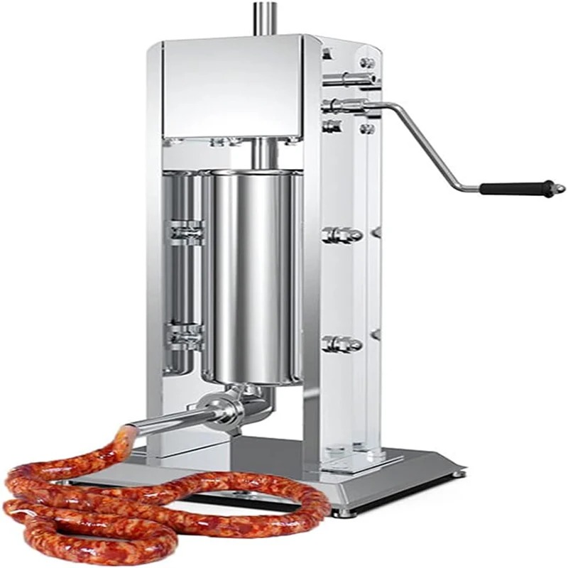 수동 5L 스테인리스 스틸 소시지 충전기 고기 충전기  - Sausage Stuffer Vertical 5L 리뷰 및 가격