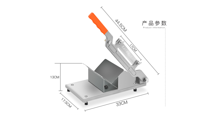 냉동 양고기/소고기 슬라이서/수동 고기 절단기/소시지  - Frozen Meat Slicer Manual 리뷰 및 가격