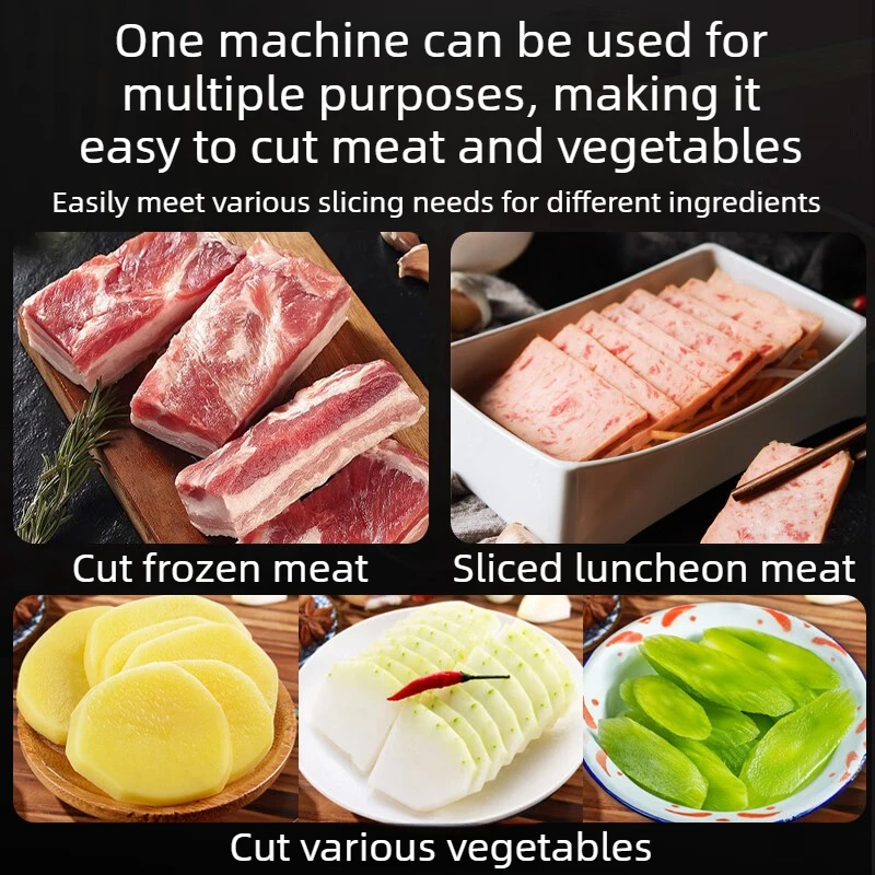 스테인리스 스틸 재질의 수동식 고기 슬라이서, 양고기  - Frozen Meat Slicer Manual 리뷰 및 가격