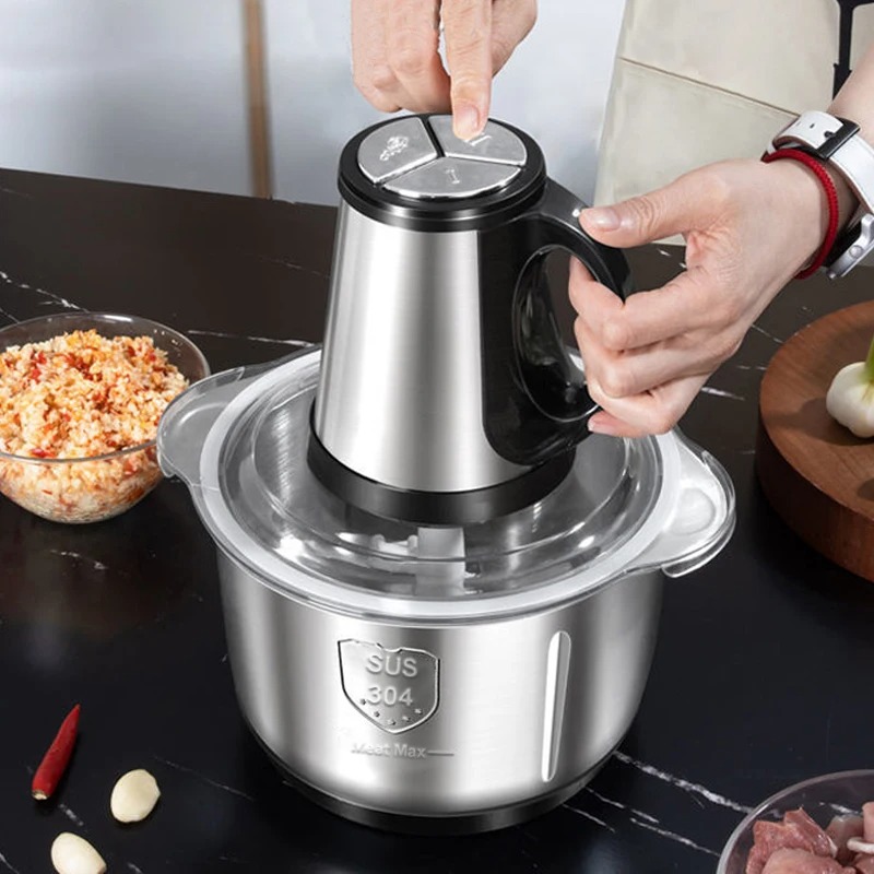 304 스테인레스 스틸 고기 분쇄기 3 기어 조정 5L - Meat Tenderizer Machine Electric 리뷰 및 가격