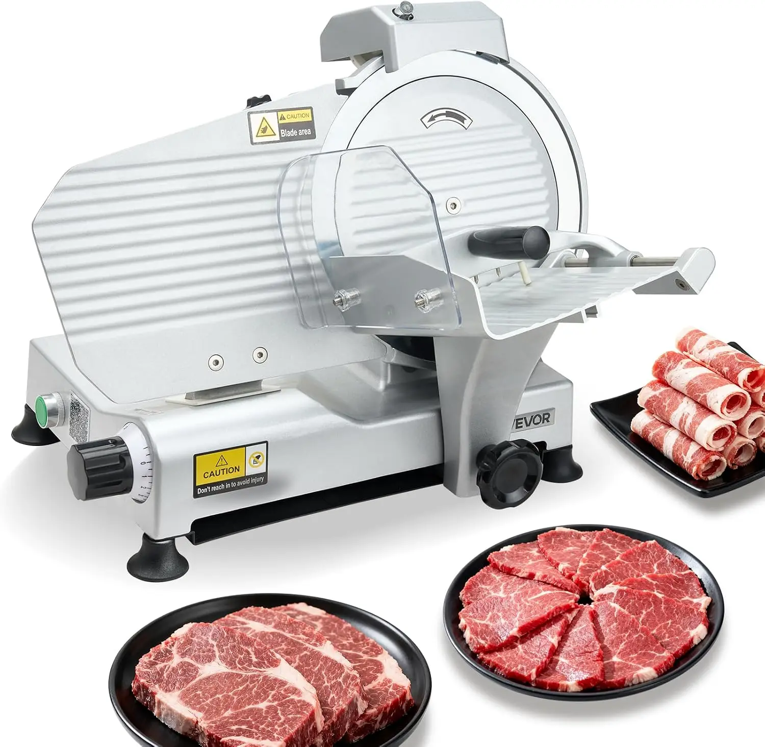 상업용 고기 슬라이서, 320W 전기 델리 슬라이서 기 - Commercial Meat Slicer 10 Inch 리뷰 및 가격