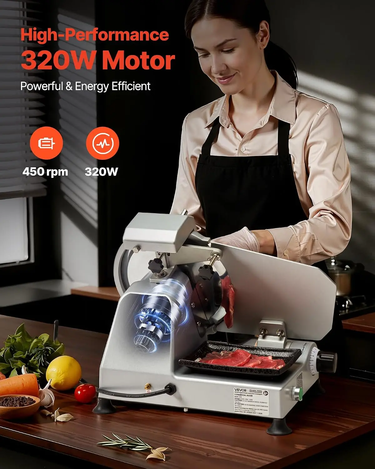 상업용 고기 슬라이서, 320W 전기 델리 슬라이서 기 - Commercial Meat Slicer 10 Inch 리뷰 및 가격