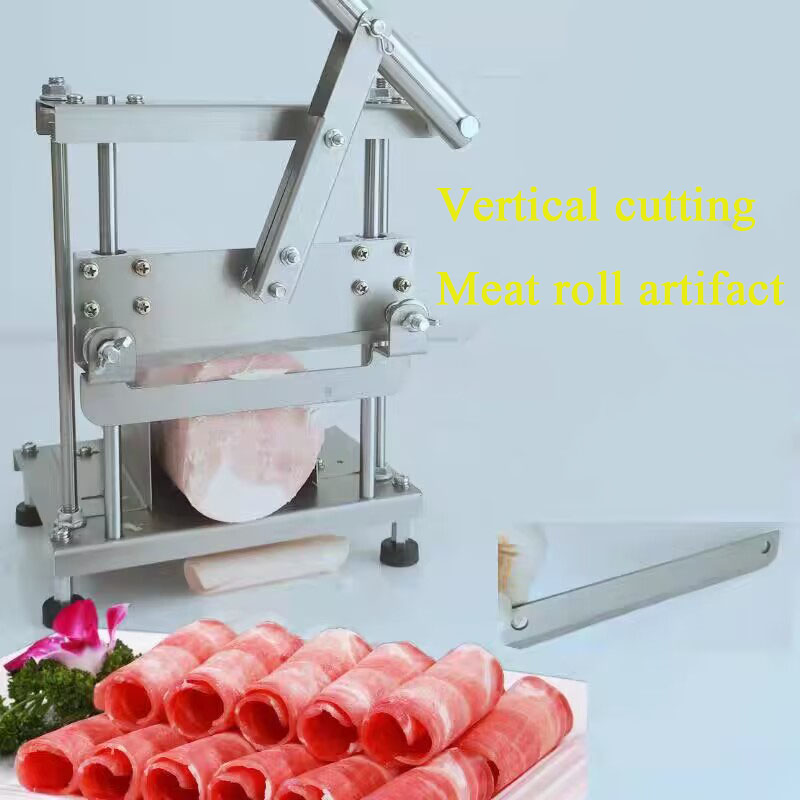 수동 냉동 고기 슬라이서 양고기 절단기 가정용 소고기  - Frozen Meat Slicer Manual 리뷰 및 가격