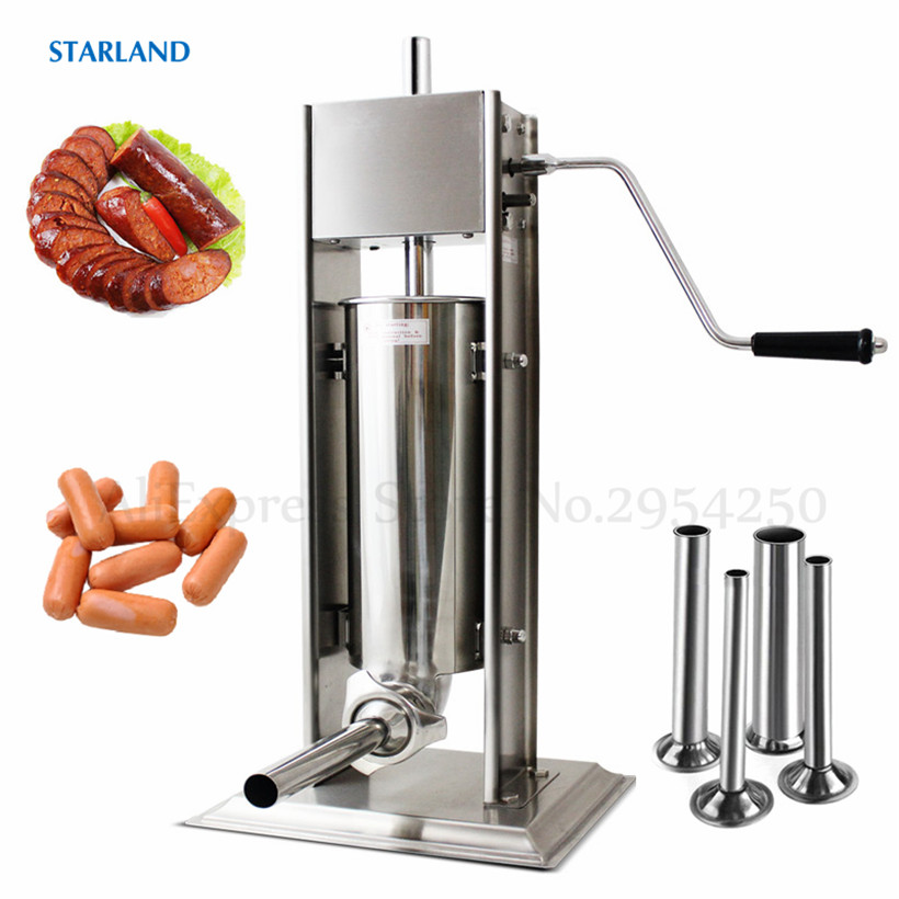 스테인레스 스틸 수직 상업 5L 스페인어 츄러스 기계  - Sausage Stuffer Vertical 5L 리뷰 및 가격