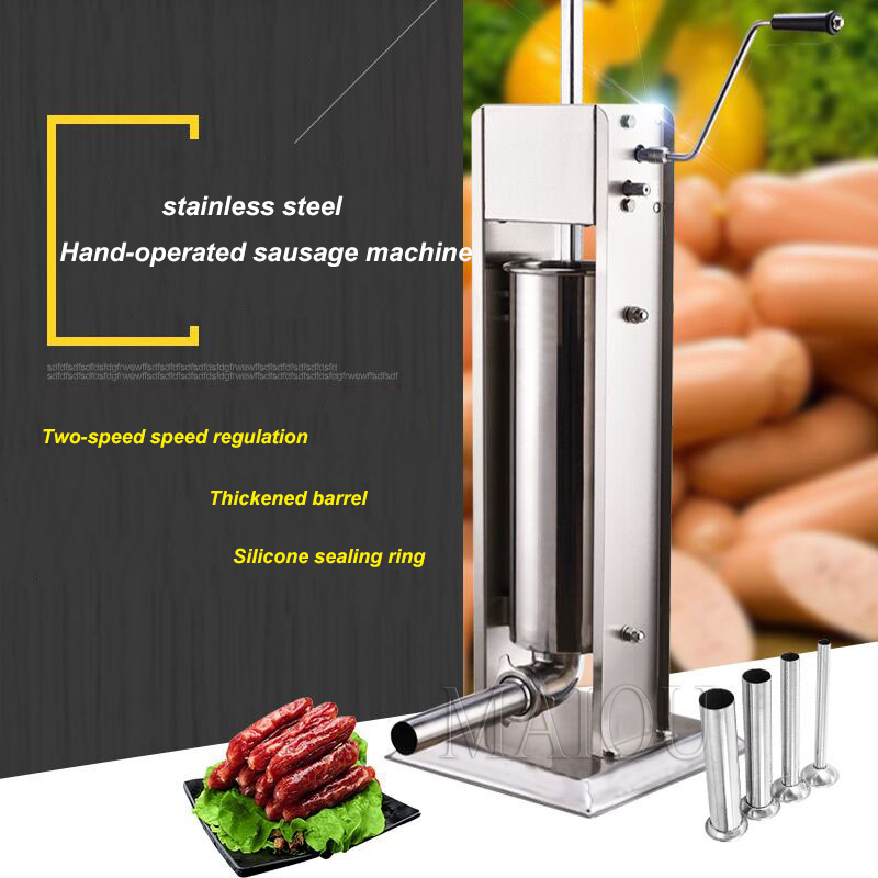 3L 용량 수직 소시지 스터퍼 식품 충전기 4개의 충전 - Sausage Stuffer Vertical 5L 리뷰 및 가격